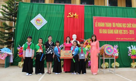 Tài trợ xây dựng trường Trung học cơ sở tại xã Nhi Sơn, Huyện Mường Lát, Tỉnh Thanh Hóa
